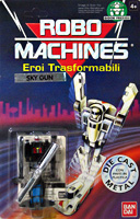 Sky-Gun Robo Machines Version on Italian Card