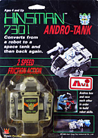 Andro-Tank Kinsman 7301 with Grey Head on Card