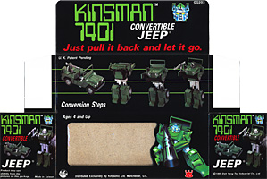 Box for Convertible Jeep Kinsman 7401 Green