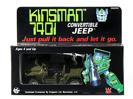 Convertible Jeep Kinsman 7401 Green in Box