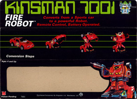 Box for Fire Robot Kinsman 7001