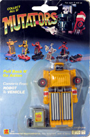 Dump Truck Mutators on Card by Diamond Toy Makers