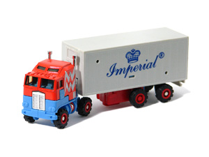 Heavy Hauler Superobot Imperial Diecast in Container Truck Mode