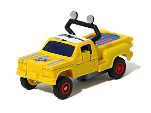 Pick Up Smarties Sticker Transfo-Robot in Vehicle Mode