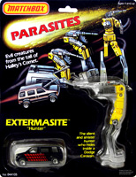 Extermasite Parasites Matchbox on Card