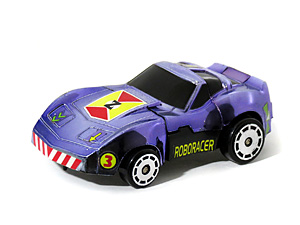 Lanard Ro-Bots Purple Version in Corvette Mode