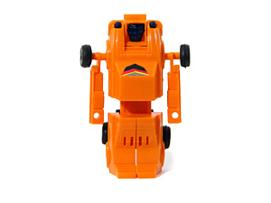 Orange Car Convert-Bot Argentina Robo Tron Bootleg in Robot Mode