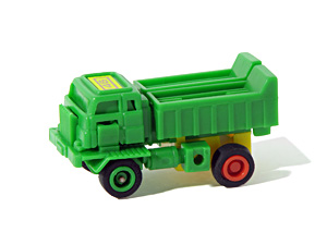 DL Robot Vehicles Robotron Dump Truck Bootleg Green in Truck Mode