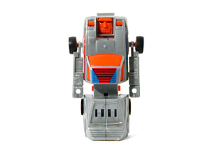 Fairlady 300ZX Grey with Orange Windows Robo Tron in Robot Mode