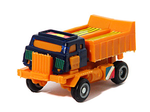 Orange Dump Truck Convert-Bot Argentina Robo Tron Bootleg in Truck Mode
