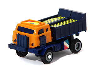 Blue Dump Truck Convert-Bot Argentina Robo Tron Bootleg in Truck Mode