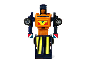 Blue Dump Truck Convert-Bot Argentina Robo Tron Bootleg in Robot Mode
