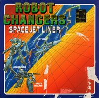 Cardback for Space Jet Liner Robot Changers