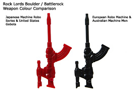 Weapon Variants for Rock Lords Boulder