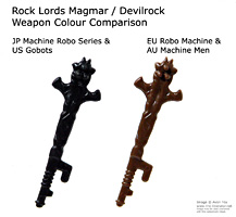 Rock Lords Magmar Weapon Variants