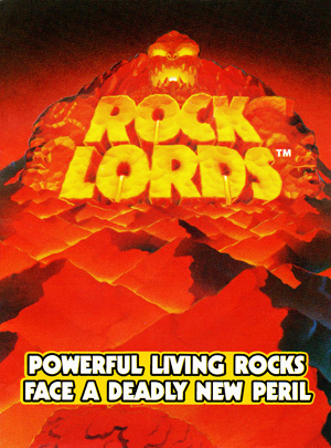 Rock Lords Pack-in Figure Mini Comic