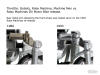 Gobots Throttle vs DX Motor Bike Robo Machines Forks Paint Variant Comparison
