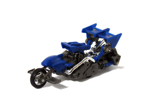 Twin-Cam Jimmy Wheelman MRBH-6 Machine Robo in Blue & Grey Motorcycle Mode