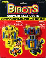 Bibots 4 Wheel ATV on Two Pack Card