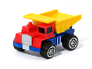 Zybots Big Boy with Chrome Rims in Dump Truck Mode