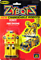 Zybots Flame Fighter on Card