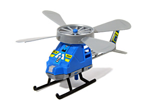 Zybots Hi-Flyer in Helicopter Mode