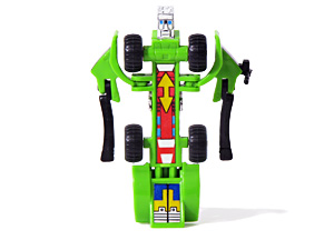 Zybots Lil' Yellow Green Variant in Robot Mode