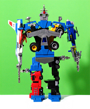 Zybots Combiner Multiforce Front View