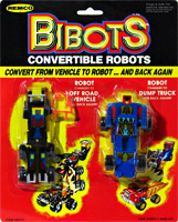 Bibots Off Road Vehicle on Two Pack Card