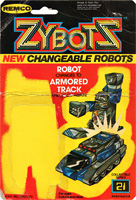 Cardback / Backing Card for Zybots Penetrator