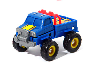 Pickup with Roll Bar and Blue Windows in Alt Mode
