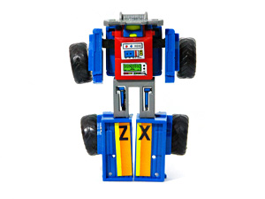 Bibots Pickup with Roll Bar in Robot Mode