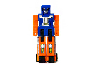 Rockbuster with Blue Body and Orange Arms in Robot Mode