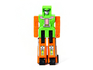Rockbuster with Green Body and Orange Arms in Robot Mode