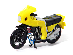 Zybots RPM 2 in Yellow Motorcycle Mode