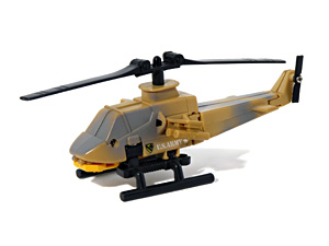 Sky Attacker Camo Super Zybots in Helicopter Mode
