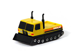 Zybots Snocat in Yellow Sno-Cat Mode