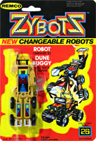 Zybots Sun Runner Tan Version on Card