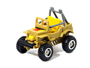 Zybots Sun Runner in Tan Jeep Off Road Vehicle Mode