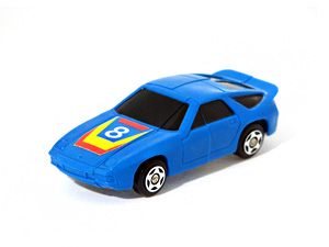 Zybots Torque in Blue Porsche Sports Car Mode