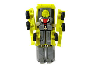 Zybots yellow bootleg Autobots Space Commander by Rabbit from Argentina in Robot Mode