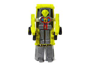 Zybots yellow bootleg Autobots Sky Rider by Rabbit from Argentina in Robot Mode