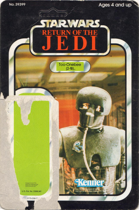 2-1B ROTJ79a 79 Back Backing Card / Cardback