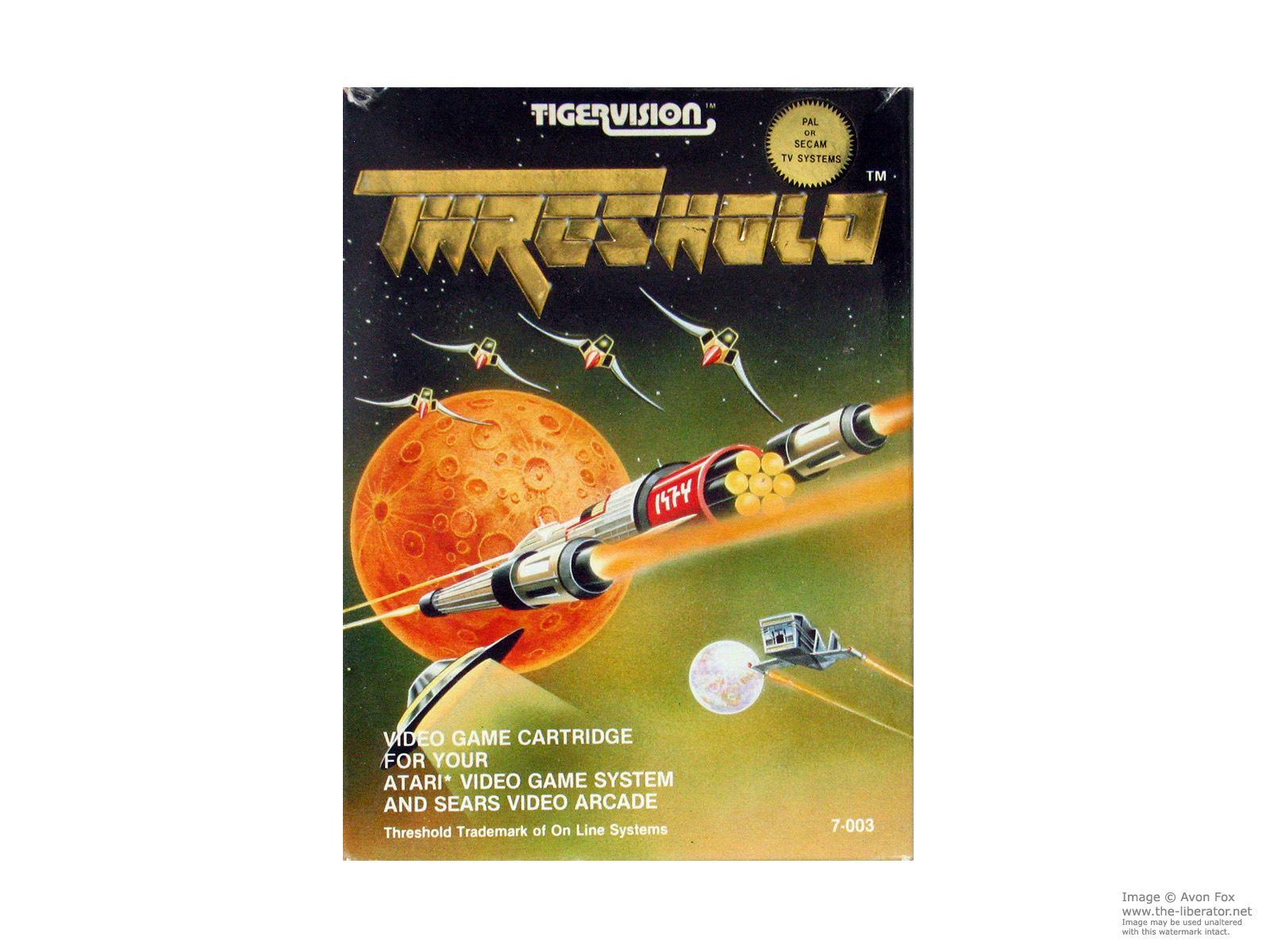 Atari 2600 VCS Threshold : scans, dump, download