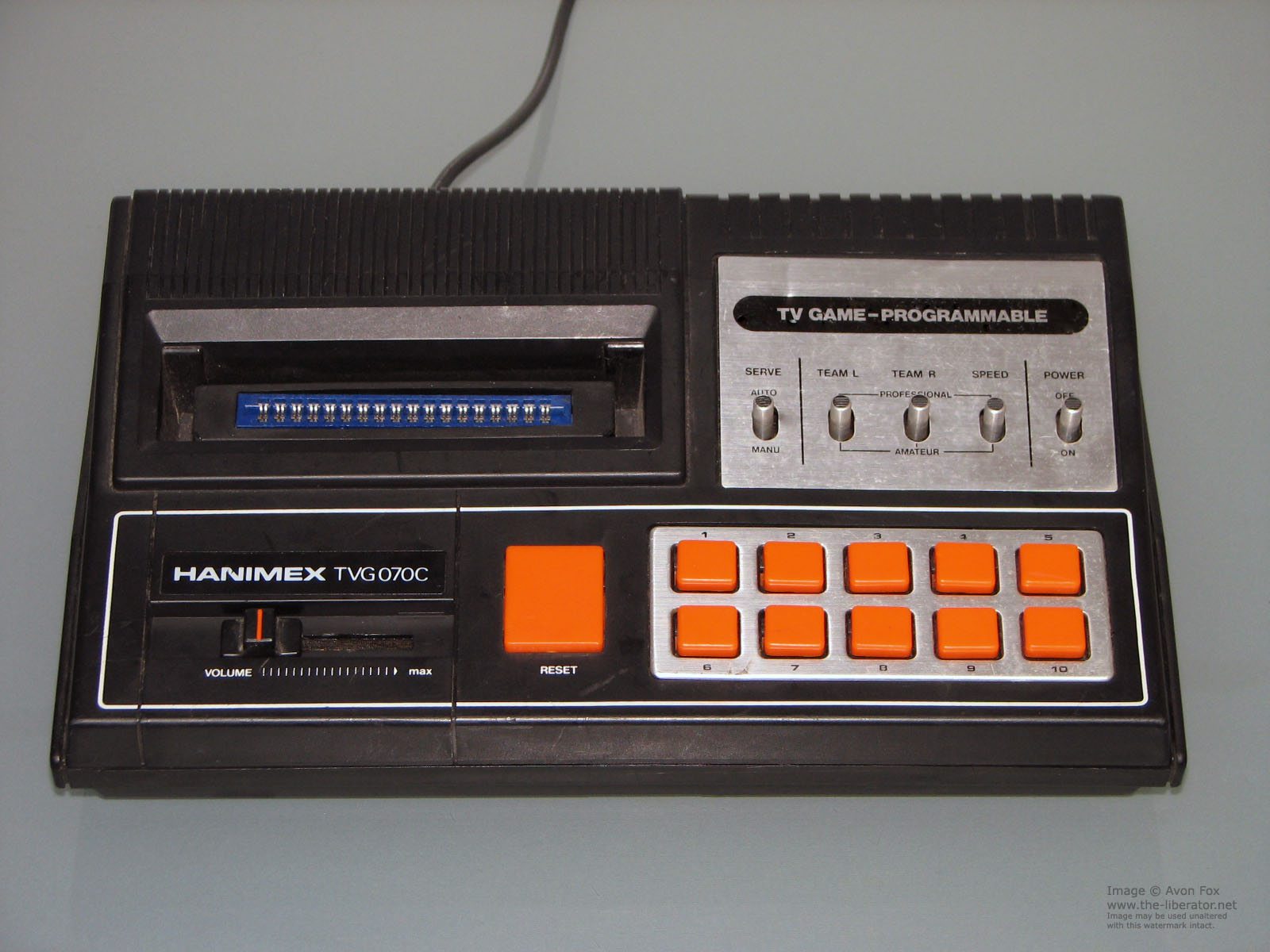 Hanimex TVG 070C TV Game Programmable Game Console