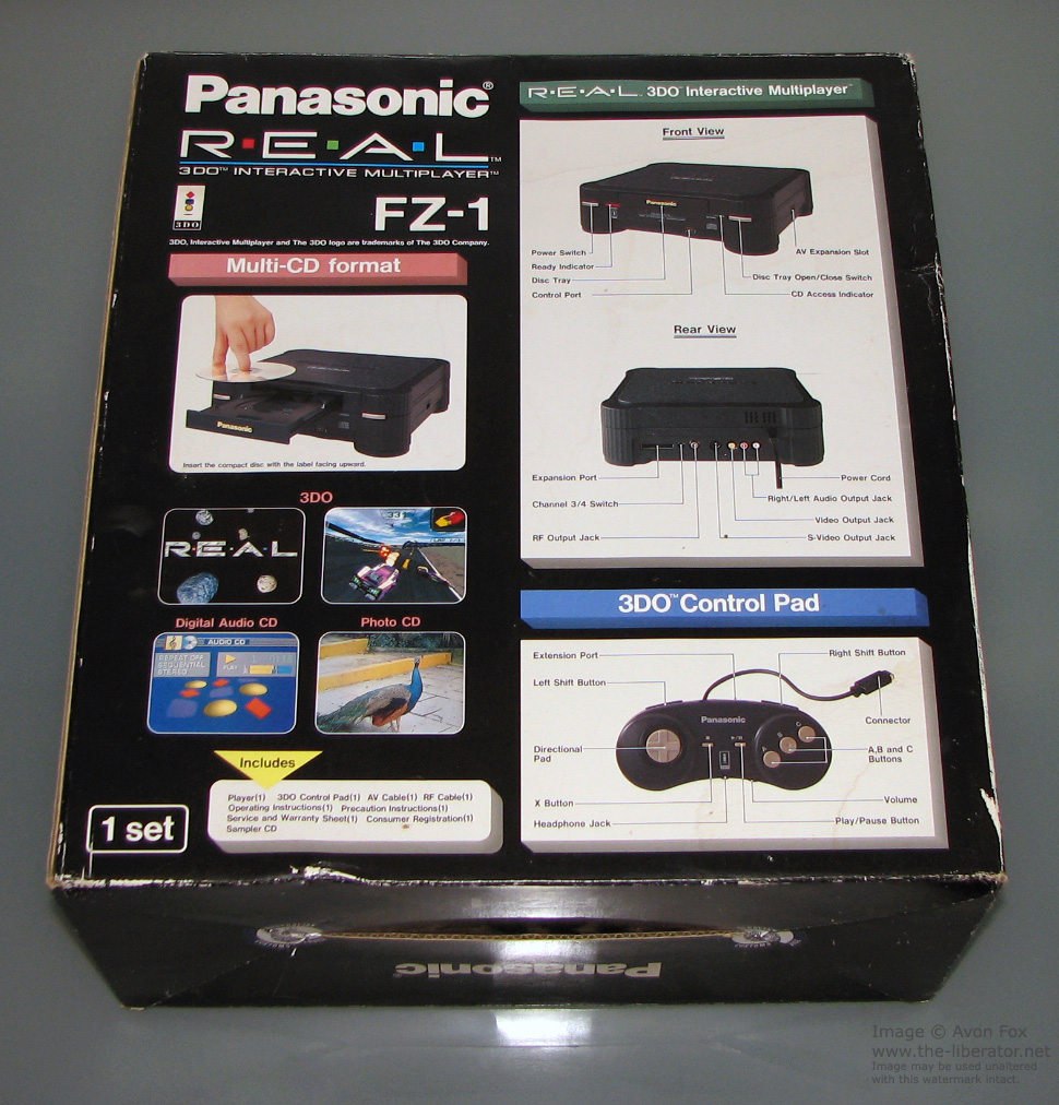 Panasonic REAL 3DO Interactive Multiplayer FZ-1 Panasonic REAL 3DO Interactive Multiplayer FZ-1
