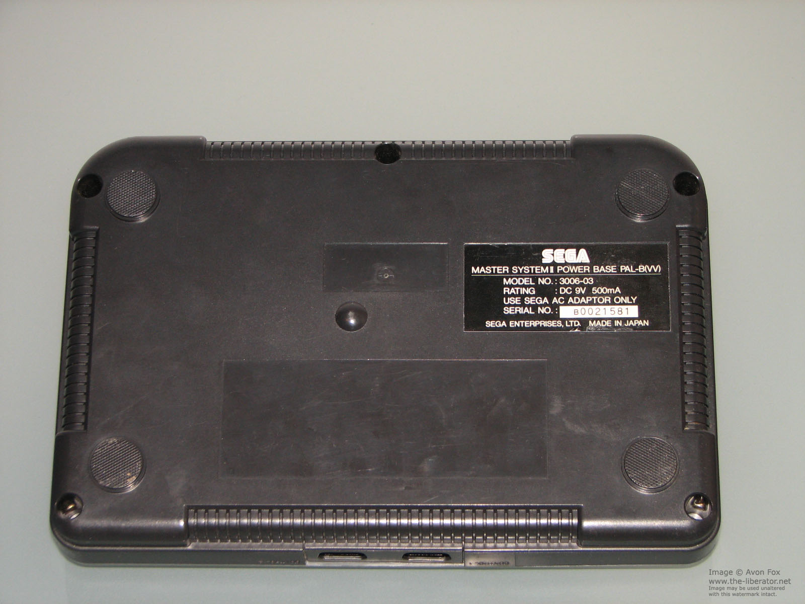SEGA Master System II Power Base PAL Version