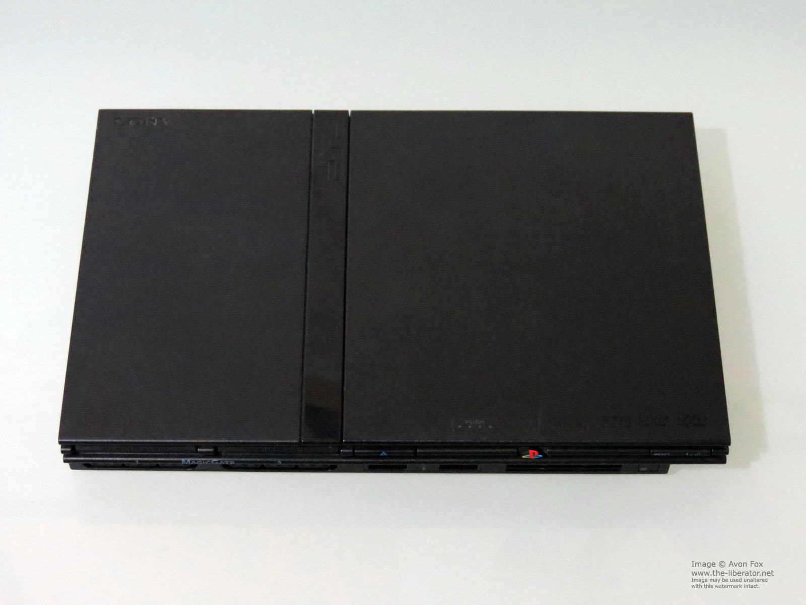 Sony PS2 Slim Charcoal Black [PAL] – PixelHeart