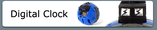 Digital Clock Kinsman Button