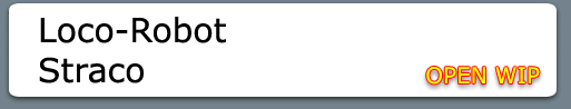 Loco-Robot Straco Button